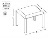 Vetrina espositiva TESTI "vetrina a tavolo in acciaio" MD-VTA4R. - Vetrina espositiva TESTI 