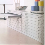 Mobile metallico portadisegni 5 cassetti.MD-A1-5 - Mobile metallico portadisegni 5 cassetti.MD-A1-5