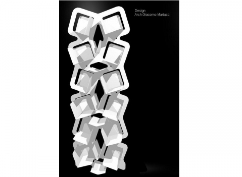 Libreria a parete Bookcase