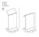 LEGGIO metallico linea Sideros - LEGGIO metallico linea Sideros