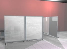 Pannello espositivo ALA lastra alveolare - cm 150x180h.MD