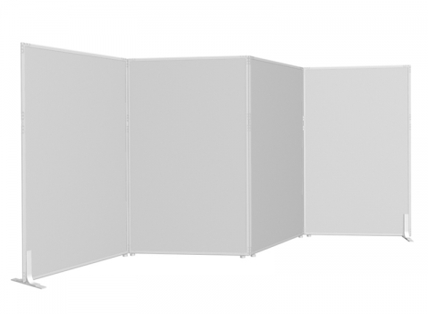 Pannelli espositivi modulari: LINEA CLIPPER