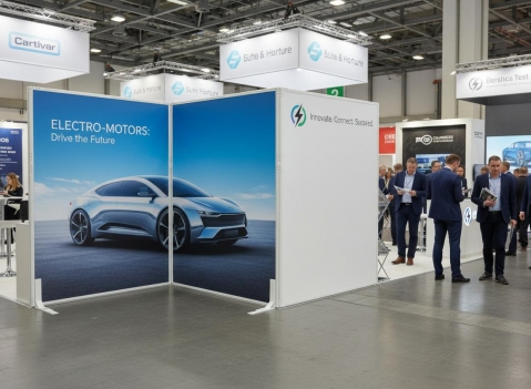 Pannelli espositivi modulari: LINEA CLIPPER