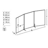 Kit espositivo modulare CLIPPER "feltro".MD - Kit espositivo modulare CLIPPER 