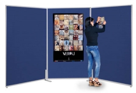 Kit espositivo modulare CLIPPER "feltro".MD