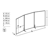 Kit espositivo modulare CLIPPER "laminato".MD - Kit espositivo modulare CLIPPER 