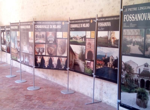 Mostra fotografica - LE PIETRE LINGUAGGIO DELLO SPIRITO - presso l'Abbazia Cistercense di Casamari.