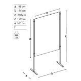 Pannello espositivo EXPO'  MD-EX10D2 - Pannello espositivo EXPO'  MD-EX10D2