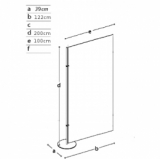 Pannello espositivo EXPO'  MD-EX20T1 - Pannello espositivo EXPO'  MD-EX20T1