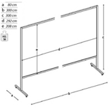 Pannello espositivo MACRO "alveolare" - cm 300x300h.MD  - Pannello espositivo MACRO 