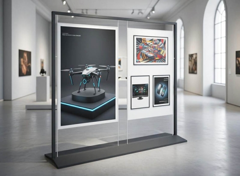 Pannelli espositivi: LINEA SIDEROS MD-PN24