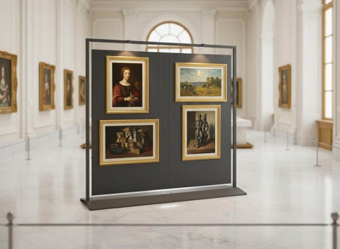 Pannelli espositivi: LINEA SIDEROS MD-PN24