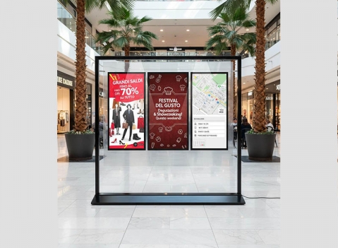 Pannelli espositivi: LINEA SIDEROS MD-PN24