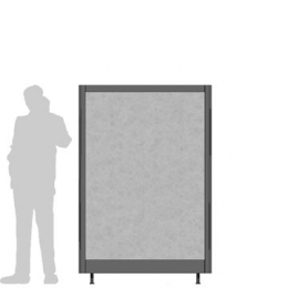 Divisorio espositivo  XILOX "feltro" - cm120x180h