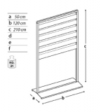 Pannello SEGNALETICO linea Sideros - Pannello SEGNALETICO linea Sideros