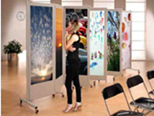 Pannello modulare su ruote CLIPPER ROLLER