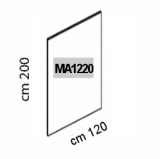 Parete espositiva MACRO lastra in forex, cm 120x200h.  - Parete espositiva MACRO lastra in forex, cm 120x200h. 