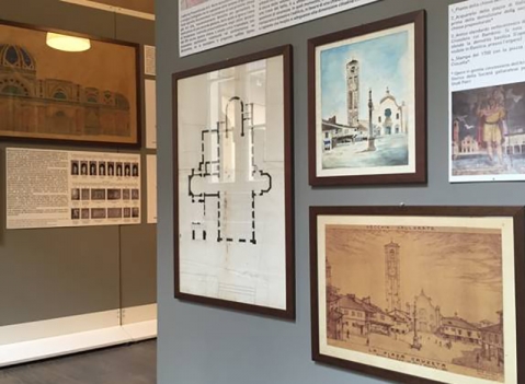 Parete espositiva autoportante modulare e bifacciale per pinacoteche e gallerie d'arte della LINEA OSTENDO