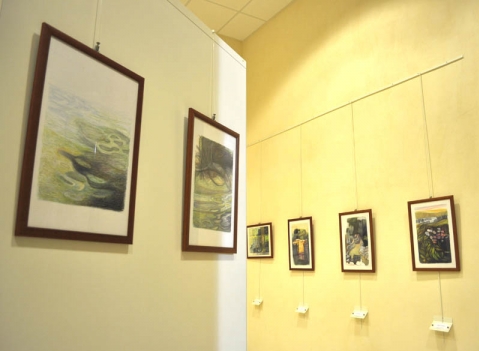 Parete espositiva autoportante modulare e bifacciale per pinacoteche e gallerie d'arte della LINEA OSTENDO