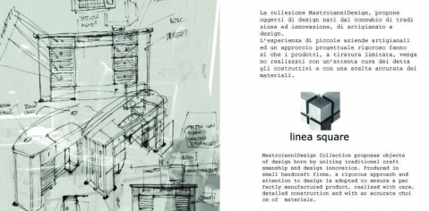 Prodotti in legno linea SQUARE