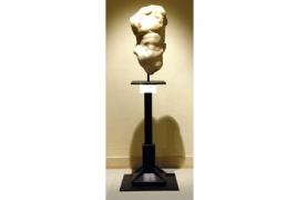 Supporto espositivo linea SIDEROS cm 50x50x100h.