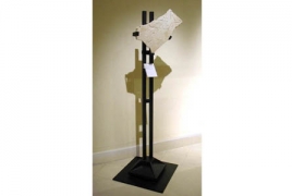 Supporto espositivo linea SIDEROS cm 50x50x150h.