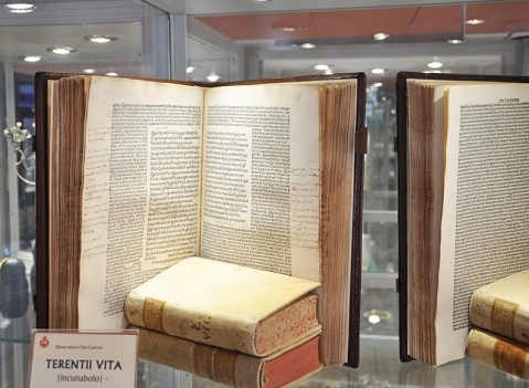 Vetrine espositive per musei ecclesistici della linea Argurion Museo S.Gabriele