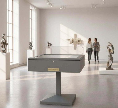 Vetrine espositive a tavolo: LINEA TESTI 