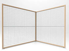 Griglie espositive linea STRATOS - PANNELLO AUTOPORTANTE della linea LINEA STRATOS Griglie espositive linea STRATOS